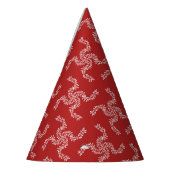 Kerstslinger Rood, Kerst Decoratie, Kerstmis Feesthoedjes (Links)