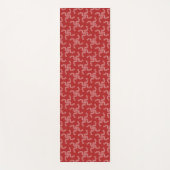 Kerstslinger Rood, Kerst Decoratie, Kerstmis Yogamat (Voorkant)