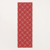 Kerstslinger Rood, Kerst Decoratie, Kerstmis Yogamat (Achterkant)