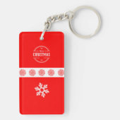 Kerstslinger Sleutelhanger (achterkant)