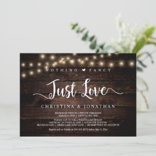 Kerstslingers, Elopement, Niets ingewikkelds, gewo Kaart