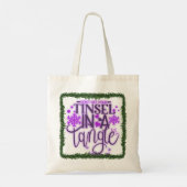 kerstslingers in de war tote bag (Achterkant)