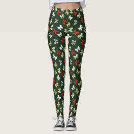 Kerstslingers Leggings