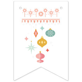 Kerstslingersbanner Vlaggetjes