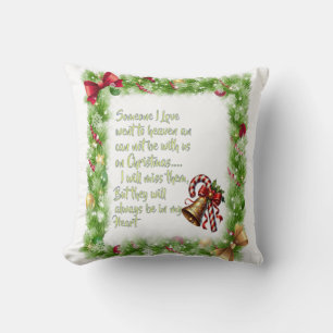 Kerstslogan Kussen
