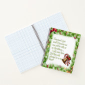 Kerstslogan Notitieboek (Binnen)