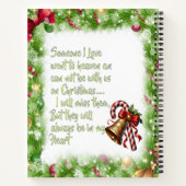 Kerstslogan Notitieboek (Achterkant)