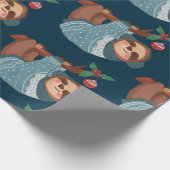 kerstslot cadeaupapier (Hoek)