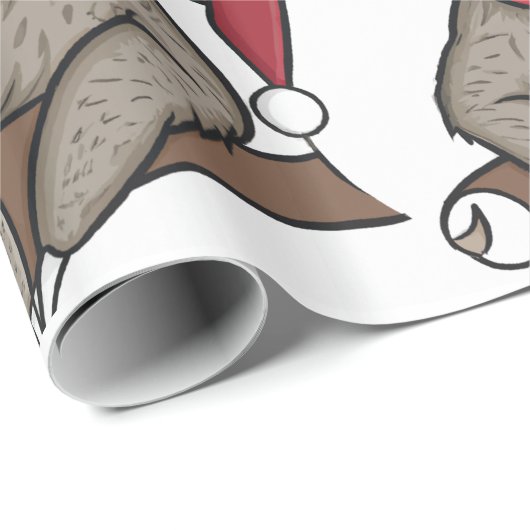 kerstslot cadeaupapier (Rol Hoek)