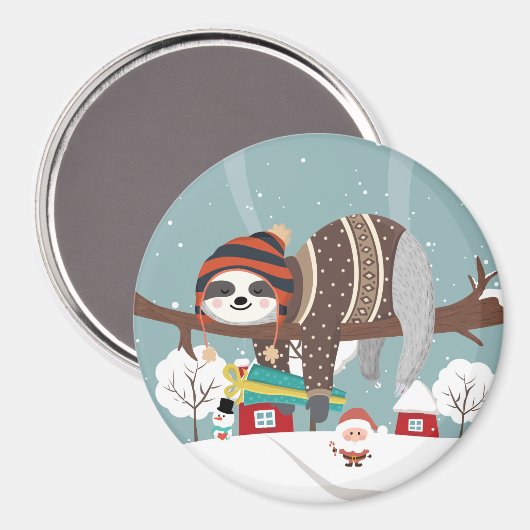 kerstslot magneet (Voorkant / Achterkant)