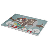 kerstslot snijplank (Hoek)