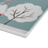 kerstslot snijplank (Hoek)