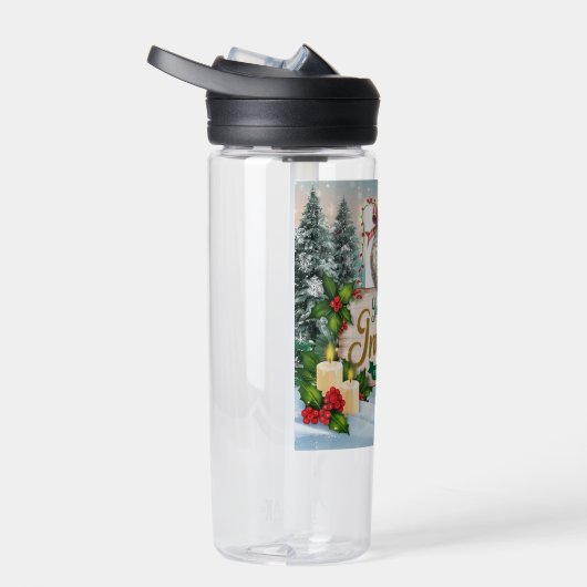 Kerstsmaak "You're Invited" Waterfles (Rechts)