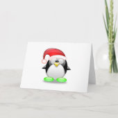 kerstsmoking feestdagen kaart (Voorkant)