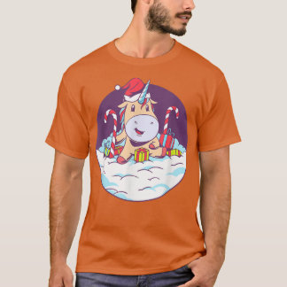Kerstsneeuw Fancy kledingkostuum kerstkinderen T-shirt