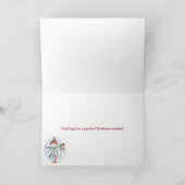 Kerstsneeuw is een betere vriend dan jij kaart (Binnen)