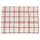 Kerstsneeuw Kerstmis Plaid Groot Cadeauzakje (Voorkant)
