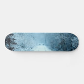 Kerstsneeuw op het spoor persoonlijk skateboard (Horizontaal)