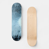Kerstsneeuw op het spoor persoonlijk skateboard (Voorkant)