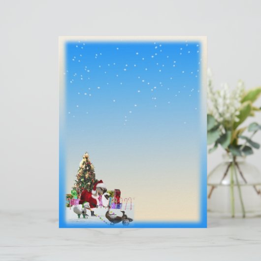 Kerstsneeuw Twee zielen (Staand voorkant)