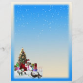 Kerstsneeuw Twee zielen (Achterkant)