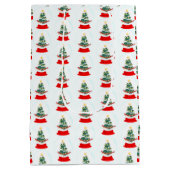 Kerstsneeuwbal Medium Cadeauzakje (Achterkant)