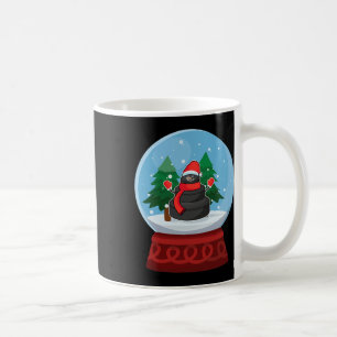 Kerstsneeuwbol IJshockey Sneeuwman  Koffiemok