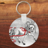 kerstsneeuwcellen sleutelhanger (Voorkant)