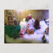 Kerstsneeuwdorp ~ Briefkaart (Voorkant)