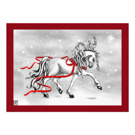 Kerstsneeuwklokkenprint Foto Afdruk