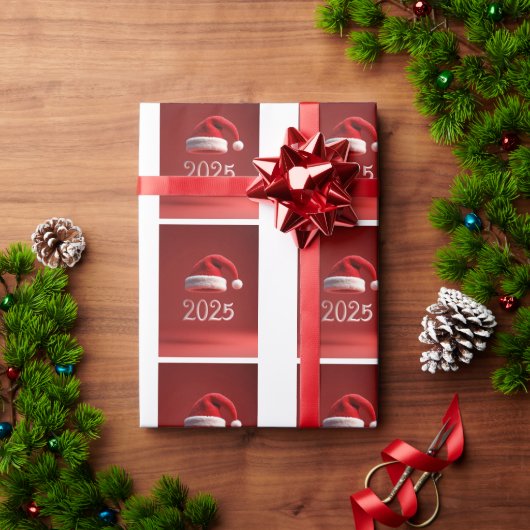 kerstsneeuwlandschap cadeaupapier (Feestdagen Geschenken)