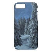 Kerstsneeuwlandschap Case-Mate iPhone Case (Achterkant)