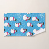 Kerstsneeuwman Bad Handdoek (Handdoek)
