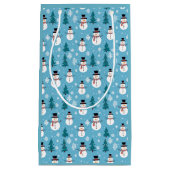 Kerstsneeuwman cadeautas (Voorkant)