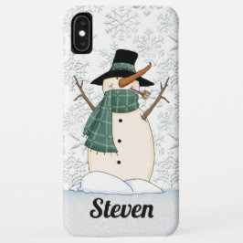 Kerstsneeuwman Case-Mate iPhone Case