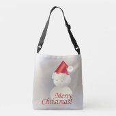 Kerstsneeuwman Crossbody Tas (Achterkant)