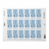 Kerstsneeuwman en label voor bomen (Full Sheet)