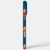 Kerstsneeuwman Fantasiepatroon Case-Mate iPhone Case (Achterkant / Rechts)