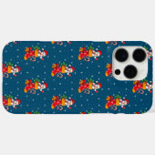 Kerstsneeuwman Fantasiepatroon Case-Mate iPhone Case (Achterkant (horizontaal))