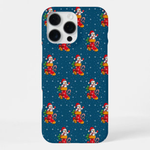 Kerstsneeuwman Fantasiepatroon iPhone 16 Pro Max Hoesje