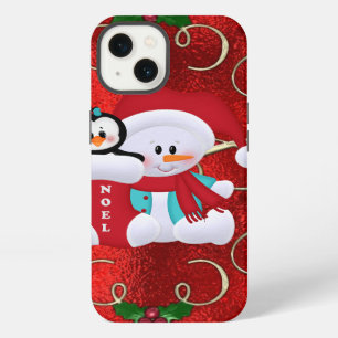 Kerstsneeuwman iPhone stevige Xtreme hoes 13 Hoesje