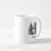 Kerstsneeuwman Koffiemok (Voorkant rechts)
