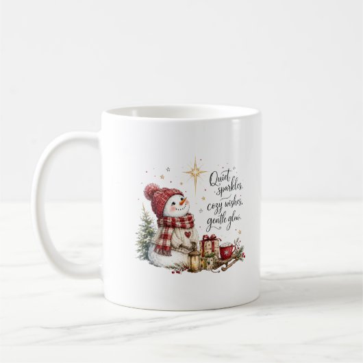 Kerstsneeuwman koffiemok (Links)