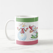 Kerstsneeuwman Koffiemok (Links)
