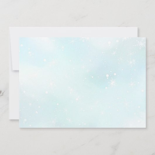 Kerstsneeuwman Oneerful Eerste Verjaardag Foto Kaart (Achterkant)