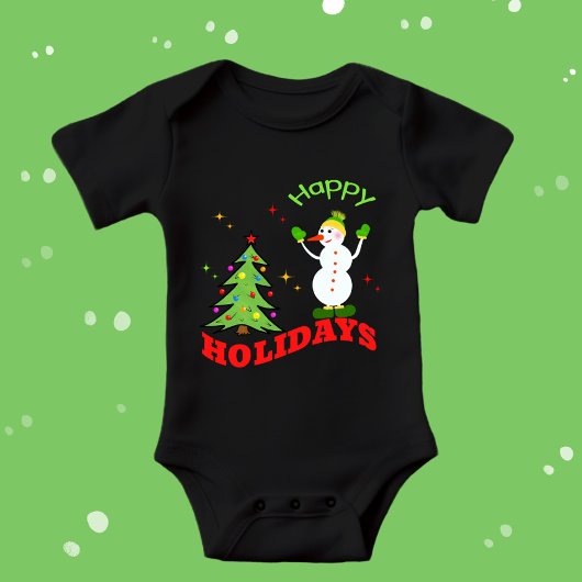 Kerstsneeuwman Romper
