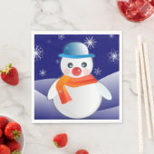 Kerstsneeuwman Servet (Insitu)