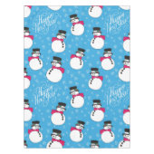 Kerstsneeuwman Tafelkleed (Voorkant)