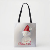 Kerstsneeuwman Tote Bag (Voorkant)