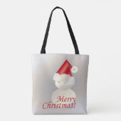 Kerstsneeuwman Tote Bag (Achterkant)
